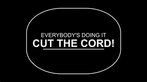 Cutting The Cord On Vimeo