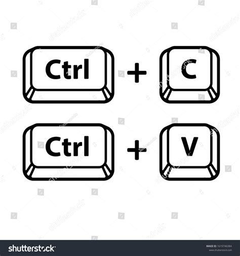 Copy Paste Key Images Stock Photos And Vectors Shutterstock