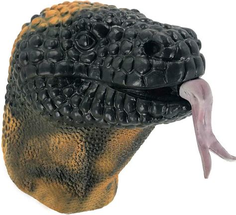 Hengyutoymask Realistic Lizard Latex Mask Animal Reptile