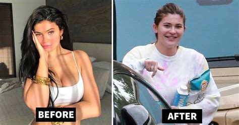 latest pictures of kylie jenner without makeup during lockdown 2020