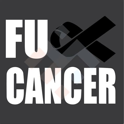 F CK Cancer Awareness Ribbon Sticker Decal Choose Your Colour Car Window Wd Ute EBay