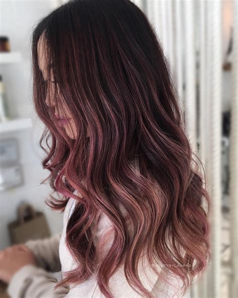 Black And Rose Gold Ombre Hair Hair Style Lookbook For Trends And Tutorials