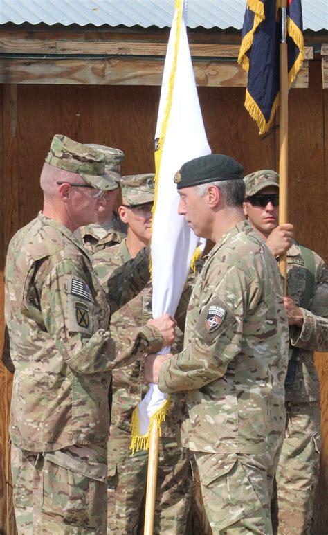 Soldiers Of 10th Mountain Division Take Over Mission In Eastern