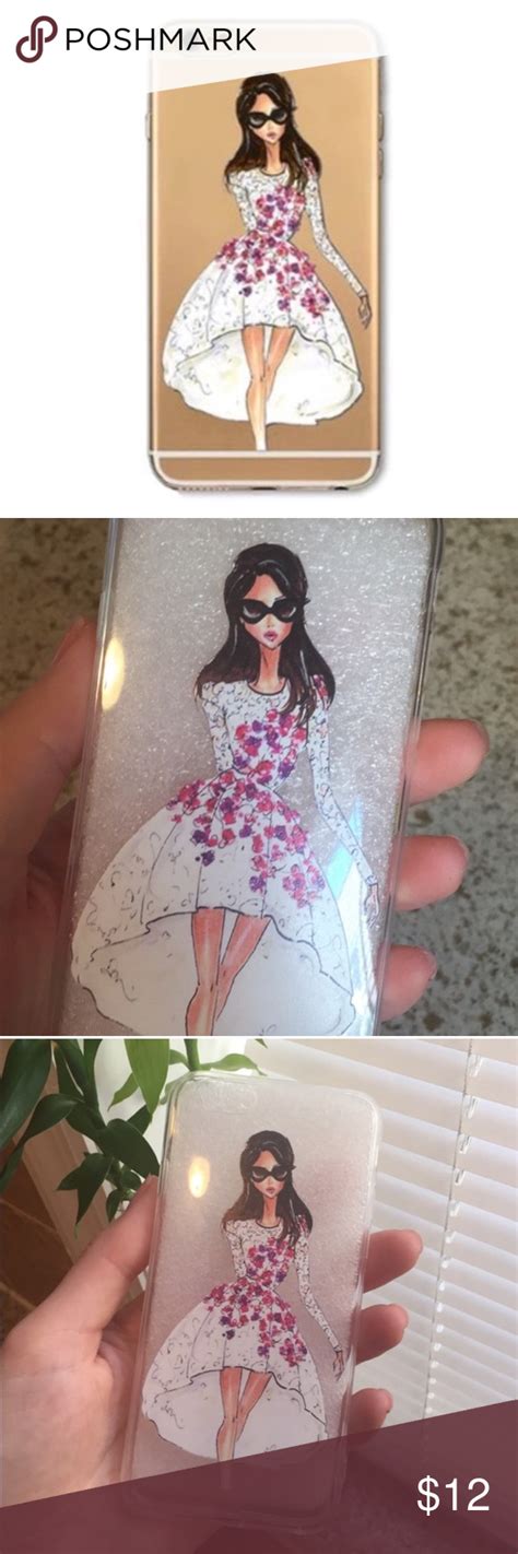 Fashion Girl Vogue Iphone 6 6s Clear Case New Girl Fashion Clear