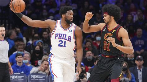 Player Grades Joel Embiid Comes Up Large To Lead 76ers Past Cavaliers