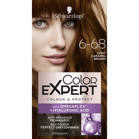 Schwarzkopf Color Expert Hair Colour Light Caramel Brown 668