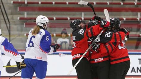 Canada S U18 Women S Hockey Team Chases Repeat Gold At World Championship Cbc Sports