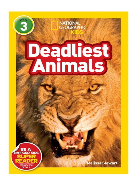 National Geographic Readers Deadliest Animals Pdf Melissa Stewart By