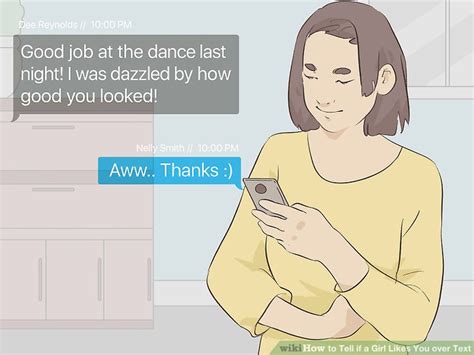 4 Ways To Tell If A Girl Likes You Over Text Wikihow