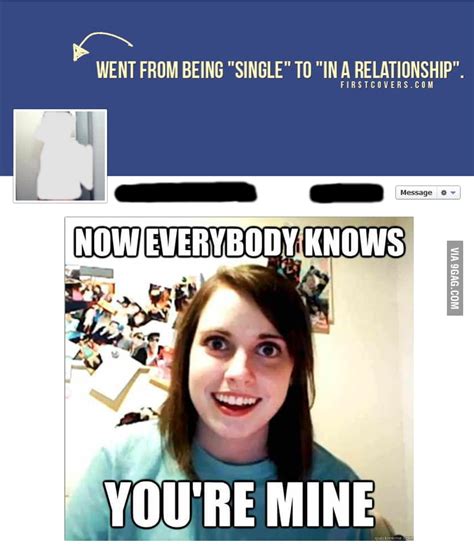 Overly Attached Girlfriend On Facebook GAG