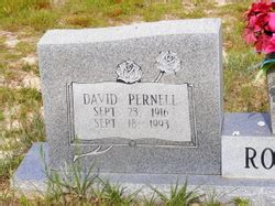 Was an american stage, film, and television actor, as well as a singer. David Pernell Roberts (1916-1993) - Find A Grave Memorial
