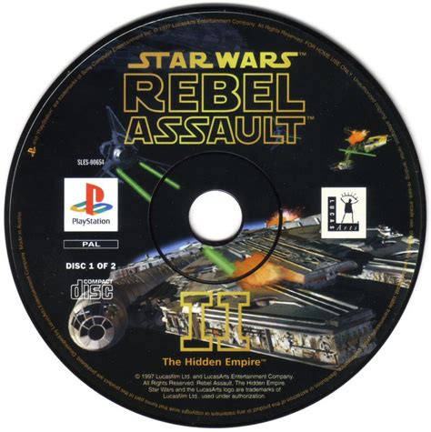 Star Wars Rebel Assault Ii The Hidden Empire 1996 Playstation Box