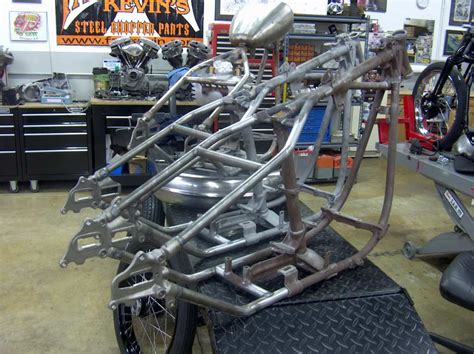 Find everything for your dream project, from track bike frames to cyclocross frames! Shovelhead Hardtailing Service! - Fab Kevin - Real steel ...
