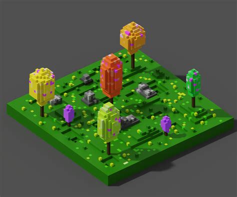 Artstation Voxel Terrain