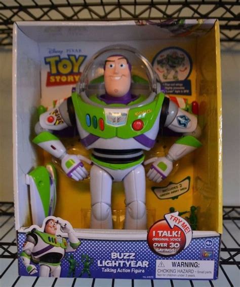New Disney Pixar Toy Story Buzz Lightyear Talking Action