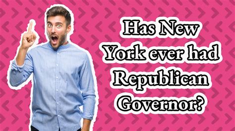 Has New York Ever Had Republican Governor Youtube