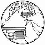 Pentecost Dropsy Heals Lutheran sketch template