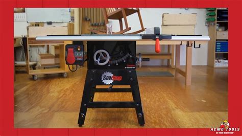 Sawstop Contractor Table Saws Youtube