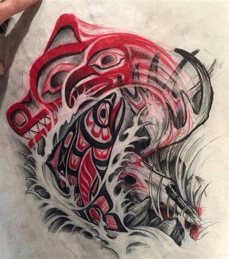 The show will take place in grand ronde, oregon at the spirit mountain casino. Pin by Josef Bøehm on haida | Native tattoos, Haida tattoo ...