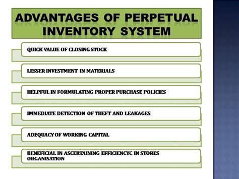 Perpetual Inventory System 100 Scoring Notes Commerceiets