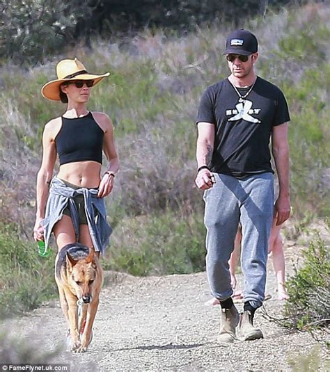 Maggie Q Displays Her Abs On Hike With Fiancé Dylan Mcdermott Daily Mail Online