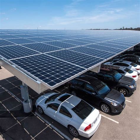 60kw Carport Solar Systems For Car Port Parking Frameless Panel Pv