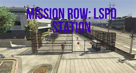 Lspd Police Station Mission Row Ymap Fivem Gta5