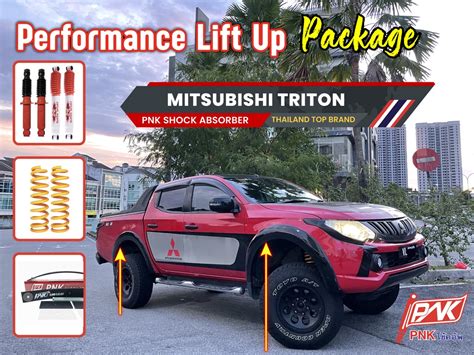 Performance Lift Up Combo Package Pnk Shock Absorber Toyota Hilux Ford Ranger Nissan Navara