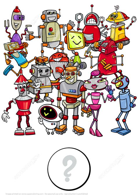 Free shipping on orders $79+! How Many Robots Do You See in This Picture? | Free ...