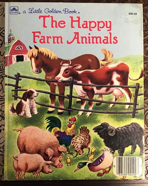 Happy Farm Animals A Little Golden Book 200 54 By Annie North Bedford