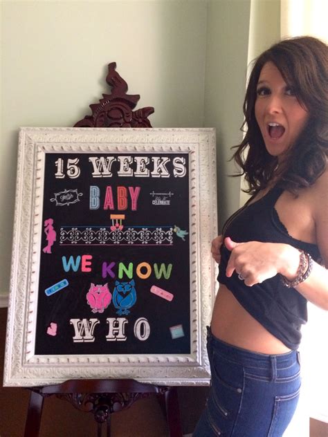 15 Week Bump Pic So Much To Be Excited For This Week Baby Is The