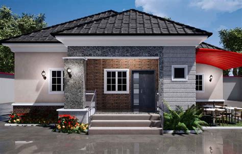 Architectural Design For 3 Bedroom Bungalow In Nigeria Home Alqu