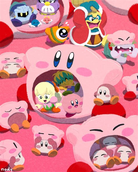 Nody Nody Lowmoo Bun Kirby Coo Kirby Escargon Fumu Kirby King Dedede Kirby Lalala