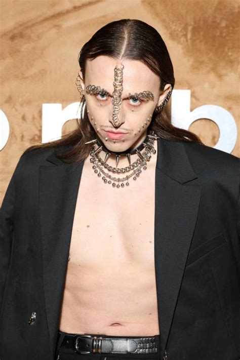 Rapper Tommy Cash S Naked Muscle Suit At Paris Fashion Week Has To Be