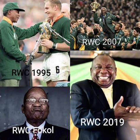 The 14 Best And Hilarious Memes Following The Springboks World Cup