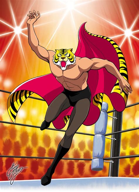 Tiger Mask Anime Tiger Mask Uomo Tigre By Marco Albiero Days