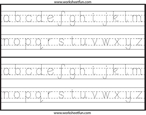 We did not find results for: Lowercase Letter Tracing - 1 Worksheet / FREE Printable ...