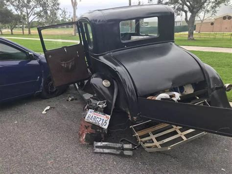 Beloved 1931 Ford Model A Destroyed By Distracted Driver