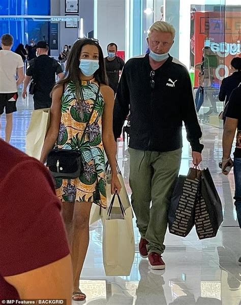 Boris Becker Goes On A Shopping Trip With Girlfriend Lilian De Carvalho