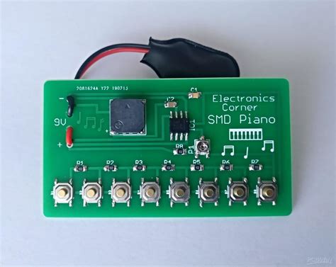 Smd 555 Timer Piano Share Project Pcbway