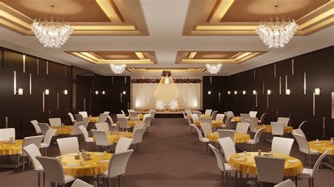 Artstation Banquet Hall Interior Design Ashish Vichare Vichare