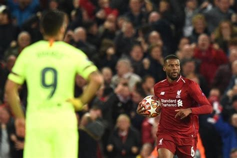 Wijnaldum, origi doubles stun barcelona, send liverpool to ucl final. Liverpool Vs Barcelona, Wijnaldum Sempat Marah ke Klopp