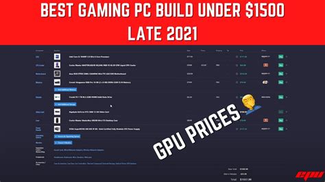 How To Build A 1500 Gaming Pc In 2021 Full Walkthrough Guide Youtube