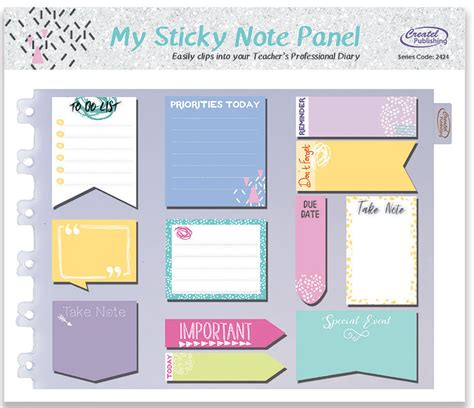 My Sticky Note Panel Sticky Notes Sticky Sticky Note Pad