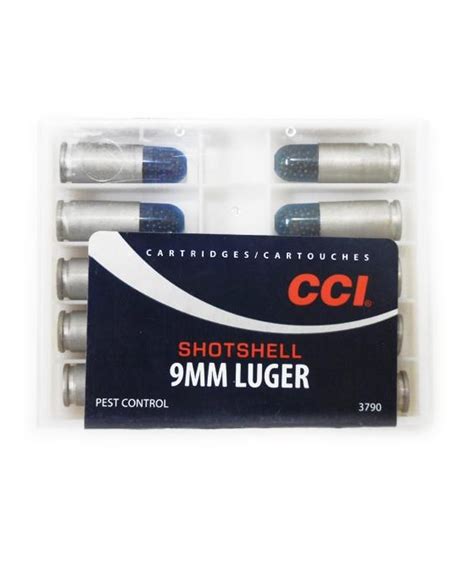 Cci 9mm Luger 12 Shotshell 53gr 1450fps Suffolk Sports Lismore