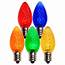 C7 Multicolor LED Christmas Light Bulbs