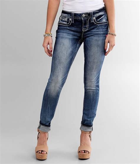 Miss Me Hailey Mid Rise Skinny Stretch Jean Womens Jeans In K1018