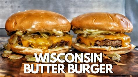 Wisconsin Butter Burger Recipe Hamburger Recipes Homemade Youtube