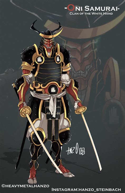 Oni Samurai By Heavymetalhanzo On Deviantart