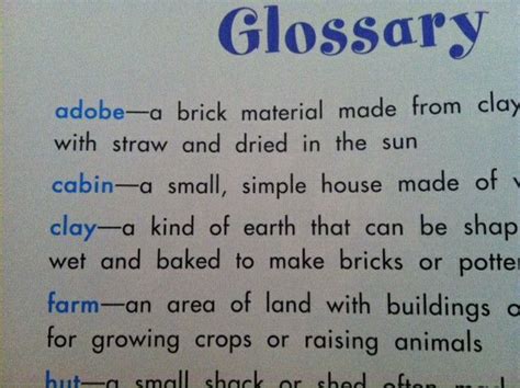 Glossary Examples Ks2 Related Keywords And Suggestions